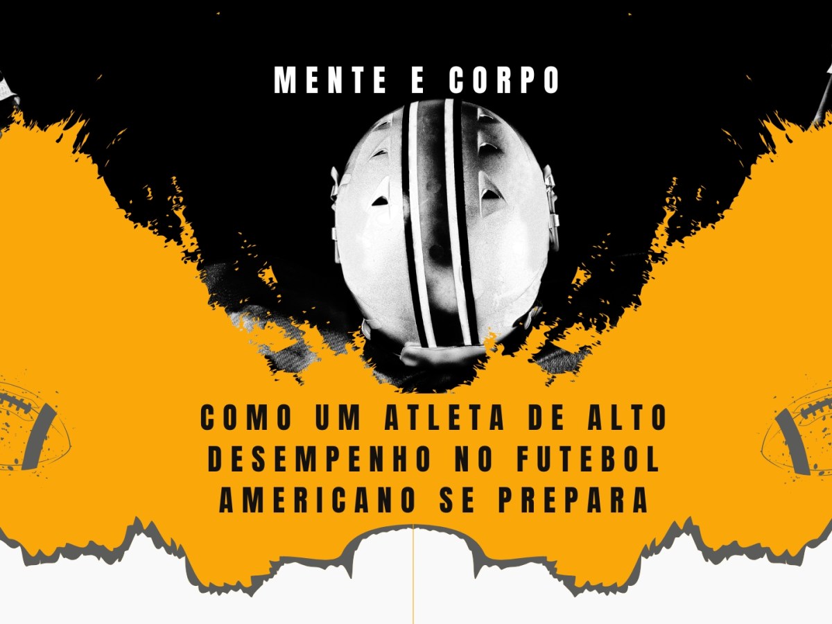 Mente e corpo: Como um atleta de alto desempenho no futebol americano se&nbsp;prepara.
