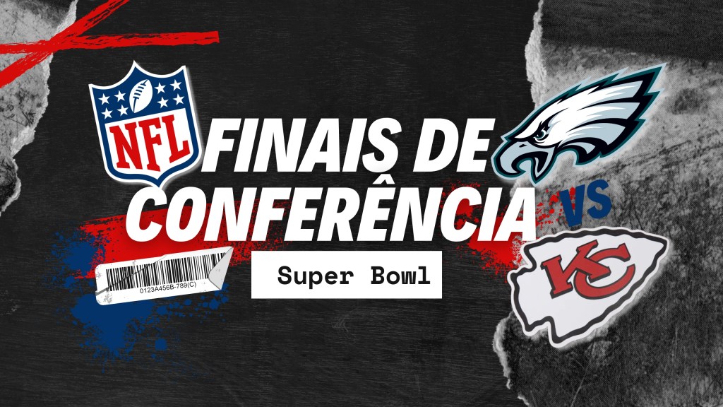 Finais de Conferência da NFL 2025: Chiefs e Eagles no Super&nbsp;Bowl!